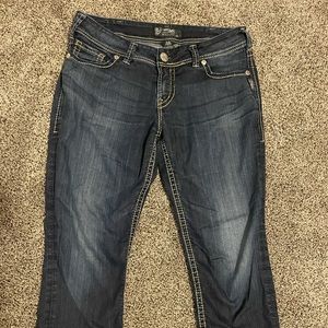 Silver Jean Capri’s
